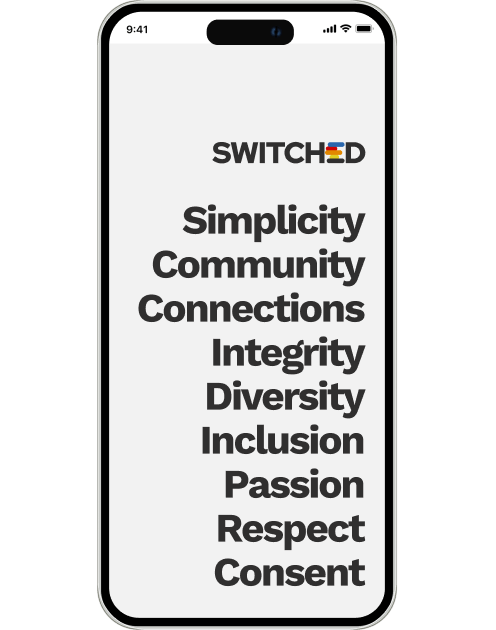 Switched Company Values